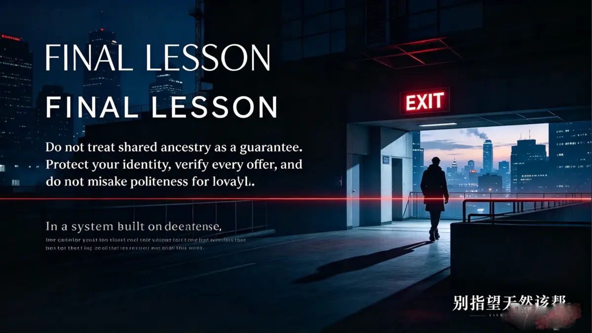 One Final Word of Practical Advice