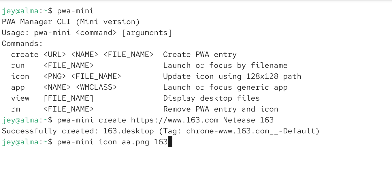 pwa-mini设置图标效果图